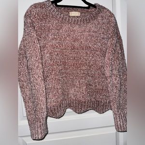 Pink sparkly sweater